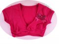baby Girls dadida Pleated Satin Bolero Jacket Dress Cover Up