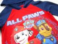 Boys Paw patrol hoodie top - red