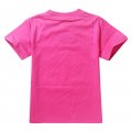 Girls MOANA short sleeve tee t-shirt - hot pink