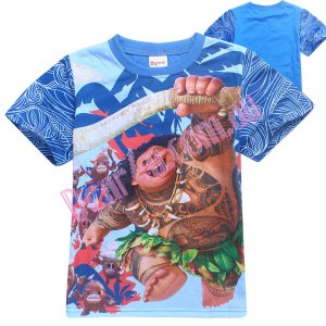 Boys MOANA short sleeve tee t-shirt - Maui and Kakamora