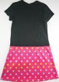 Girls one piece tennis dress - Minnie Mouse 3 black and red