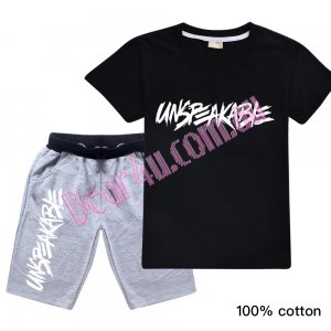 Boys Unspeakable 100% cotton short sleeve pjs outfit