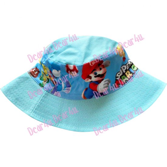 Kids toddler bucket hat - Super Mario - Click Image to Close