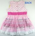 Girls babies summer party dress sleeveless houses and patterns