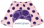 Baby boys/girls bloomer nappy cover short pants - grapes