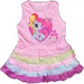 Girls Summer 5 layers colourful tank dress - My little pony