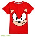 Boys 100% cotton T-shirt - Sonic the hedgehog