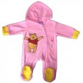 Baby Girls Winter Winnie the Pooh overall - Pink
