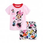Babies girls Minnie Mouse 2pcs pyjama pjs - cotton