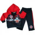 Boys winter Thomas hooded hoodie tracksuit 2pcs set
