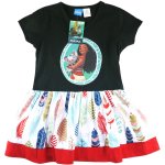 Girls MOANA party outfit cotton dress
