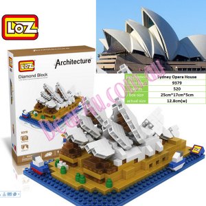 Sydney Opera House LOZ iBLOCK Micro Mini Building Lego