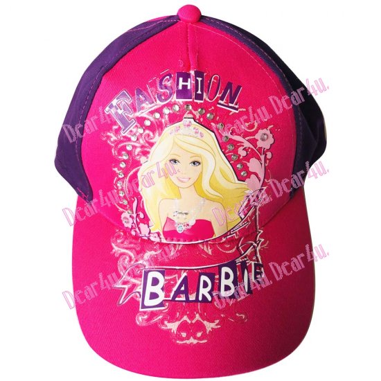 Kids child toddler baseball cap sports cap hat - Barbie - Click Image to Close