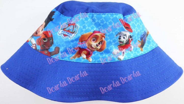 Kids toddler bucket hat - Paw patrol (blue) - Click Image to Close
