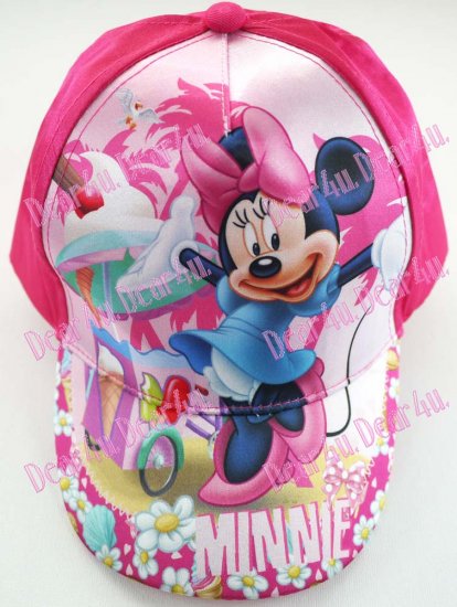 Kids baseball cap hat -Minnie mouse - Click Image to Close