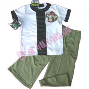Ben 10 Ten boy Costume party dress up with arm band 3pcs