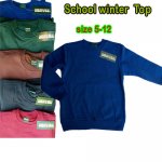 School Uniform unisex winter fleece top - assorted coulour