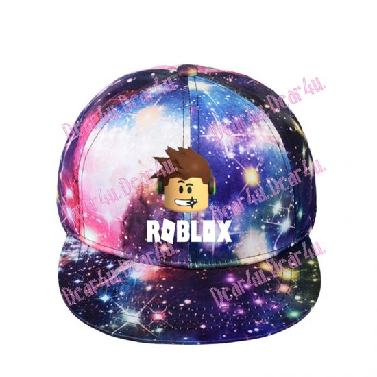 Kids adult baseball cap sports cap - Roblox starry sky - Click Image to Close