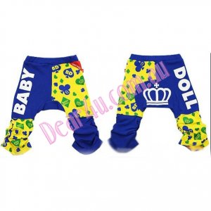 Baby boys/girls spring/autumn thick tights pants leggings-blue