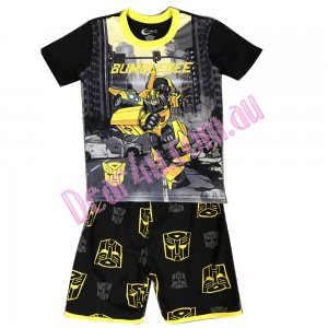 Babies boys Transformers Bumblebee 2pcs pyjama pjs - cotton