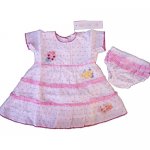 Baby girl butterfly dress with bloomer 2pcs