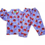 Girls Flannelette Pyjama sleepwear pjs - Elmo purple