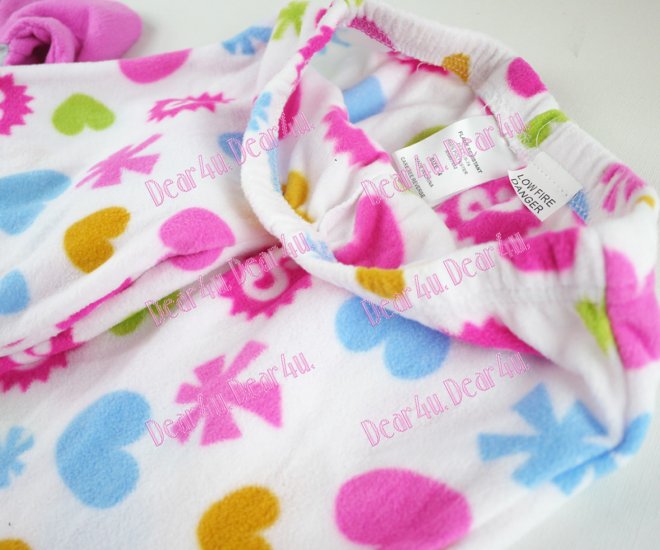 Girls 2pcs fleece pyjama pjs - SHOPKINS - Click Image to Close