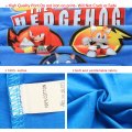 Sonic The Hedgehog 100% cotton T-shirt - blue