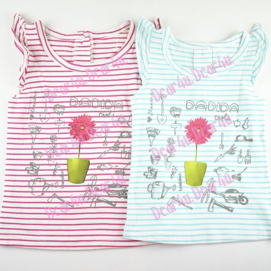 baby Girls dadida sister's little top - potting - Click Image to Close
