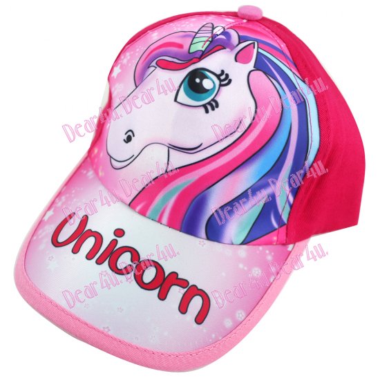 Kids 3d cap hat - Unicorn - Click Image to Close