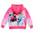 kids Girls hoodie top jacket - Frozen