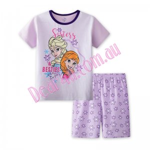 Babies girls Frozen 2pcs pyjama pjs - cotton 3