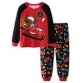 Babies boys long sleeve cotton 2pcs pyjama pjs - Cars Mcqueen 2