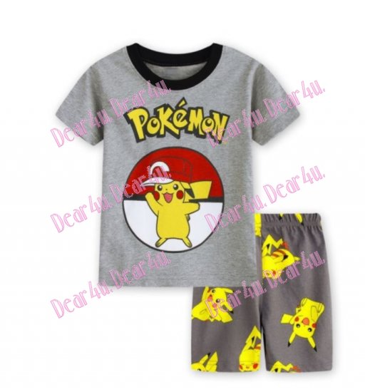 Babies boys Pokemon Pikachu 2pcs pyjama pjs - cotton - Click Image to Close