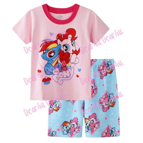 Babies girls My Little Pony 2pcs pyjama pjs - cotton - Click Image to Close