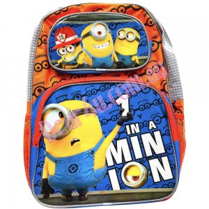 Large Boys kids backpackschool bag - Minion Despicable me