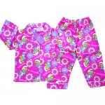 Girls Flannelette Pyjama sleepwear pjs - Smurfs Smurfette pink