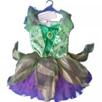 Tinkerbell Fairy dress Costume party dress up green
