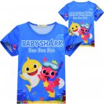 Boys Baby shark blue tshirt