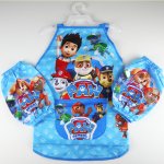 Boys kichen chef craft cooking apron with sleeves - paw patrol