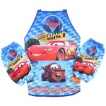 Boys kichen chef craft cooking apron with sleeves - Cars