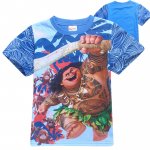 Boys MOANA short sleeve tee t-shirt - Maui and Kakamora