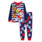 Babies boys long sleeve cotton 2pcs pyjama pjs - Paw patrol 1