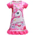 Girls summer dress nightie - Unicorn
