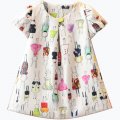 Girls stylish Rabbit party princess spring autumn dress