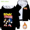 Sonic the Hedgehoc boys hoodie jacket Hoodie winter coat