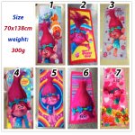 Boys Girls Large Bath / Beach Towel - Trolls