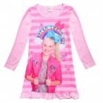 Girls spring autumn long sleeve dress nightie - Jojo Siwa