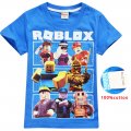 Boys ROBLOX 100% cotton T-shirt - blue