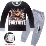 Boys FORTNITE 100% cotton long sleeve pjs outfit - A